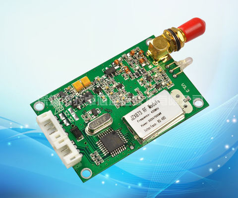 3000m GFSK RS232 / RS485 433mhz RF Module for Smart Card JZX873
