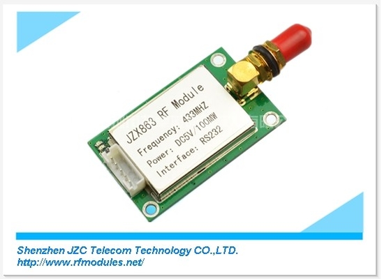 RS232 / RS485 / TTL Wireless Communication Transmitter And Receiver Module JZX863